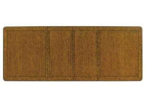 Lexington Tommy Bahama Home Fisher Island Rectangular Dining Table - Exquisite Maple & Cherry Finish For Elegant Entertaining Caribbean Sunset  593-876c