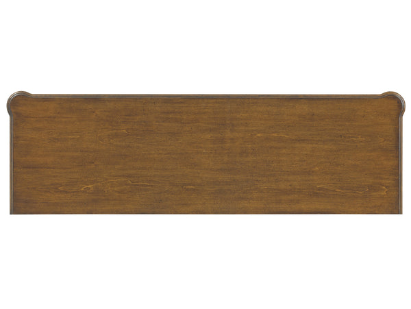 Lexington Tommy Bahama Home Marlin Media Console - Embrace Island Living With Elegant Design, Adjustable Shelves & Charming Details Caribbean Sunset  593-907