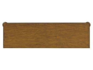 Lexington Tommy Bahama Home Pelican Cay Coastal Media Console - Elegant Island-inspired Design With Adjustable Storage Solutions Caribbean Sunset  593-908