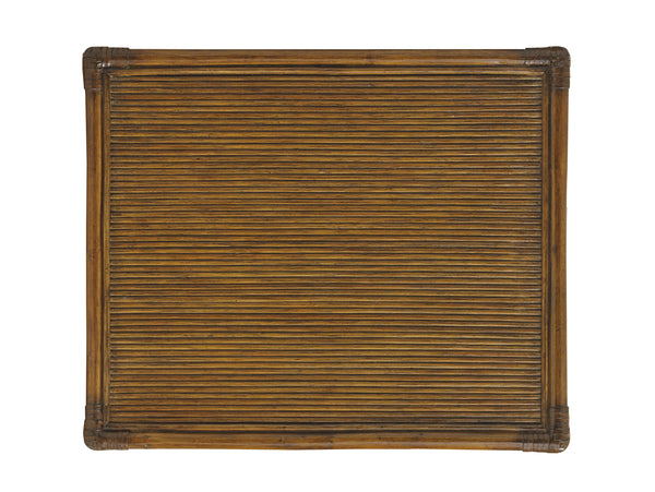 Lexington Tommy Bahama Home Bungalow Chairside Chest: Embrace Relaxed Island Living With Elegant Rattan Design And Storage Solutions Caribbean Sunset  593-957