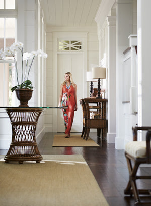 Lexington Tommy Bahama Home Aruba Dining Table – Embrace Island Living With Woven Rattan And Elegant Design For Your Home Caribbean Sunset  593-870-48c