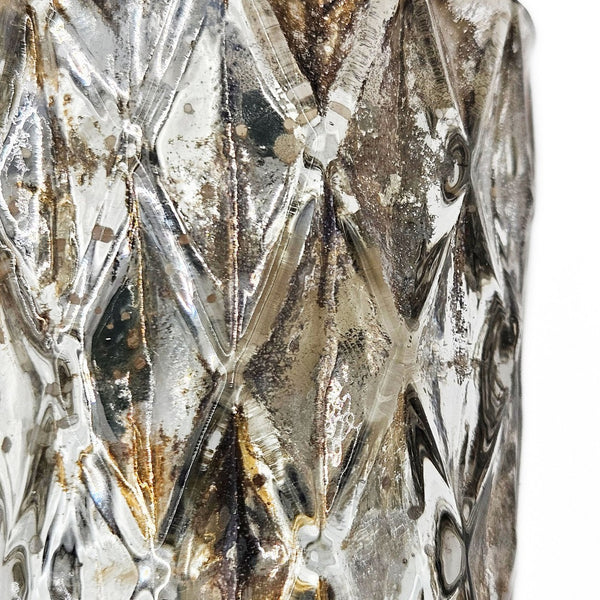 English Elm S/4 Scented Soy Wax Candle - Elegant Earl Grey Aroma In Textured Glass, 50-Hour Burn For Relaxation W2078P242122-GIGA