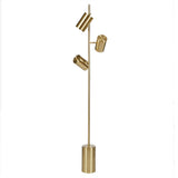 INK+IVY Alta Transitional 3-Light Metal Floor Lamp UH154-0051 Gold