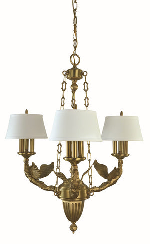 Framburg 9-light Brushed Brass Ascension Chandelier - Handcrafted Usa Elegance With Unmatched Texture & Depth Brushed Brass Metal 5940 Br