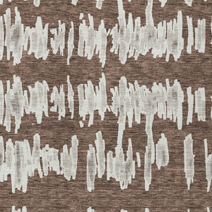 Homeroots 3' Stylish Black Ivory And Gray Striped Washable Area Rug For Indoor And Outdoor Versatility 10' X 14' Polyester 594009