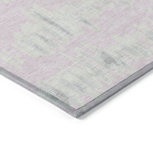 Homeroots 3' Stylish Black Ivory And Gray Striped Washable Area Rug For Indoor And Outdoor Versatility 8' X 10' Polyester 594043