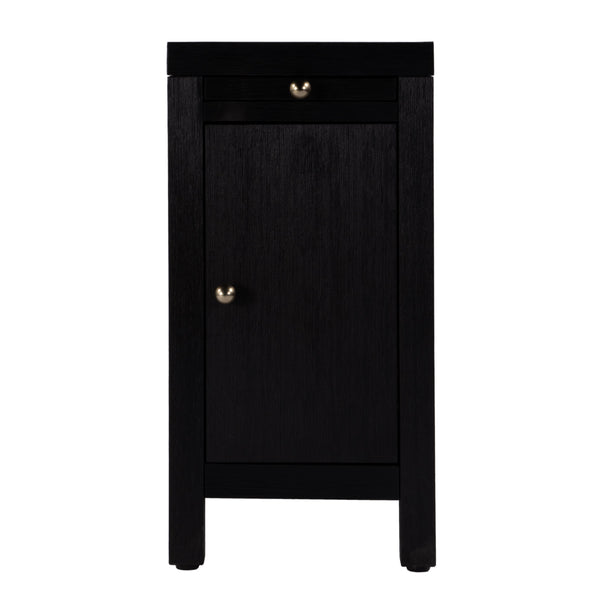 Butler Specialty Company Nora 12" Narrow End Table With Pull-out Tray For Stylish Storage And Convenience Coffee Mdf,Acacia Wood,Plywood,Veneers 5940451-butler