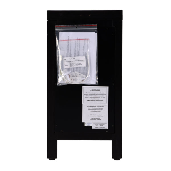 Butler Specialty Company Nora 12" Narrow End Table With Pull-out Tray For Stylish Storage And Convenience Coffee Mdf,Acacia Wood,Plywood,Veneers 5940451-butler