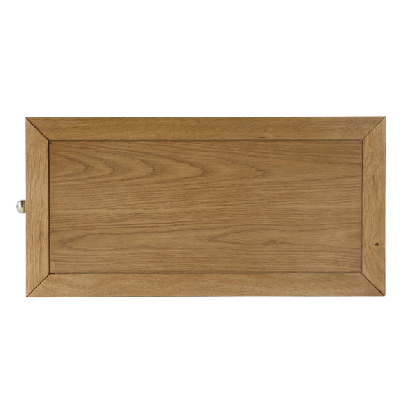 Butler Specialty Company Nora 12" Narrow End Table With Pull-out Tray For Stylish Storage And Convenience Natural Mdf,Rubberwood,Acacia,Veneers,Plywood 5940452-butler