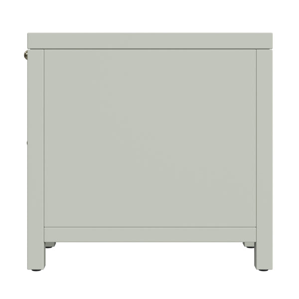 Butler Specialty Butler Nora 12" Narrow End Table With Pull-out Tray - Stylish Sage Green Storage Solution For Any Space Sage Green Mdf,Acacia Wood,Plywood,Veneers 5940480-butler
