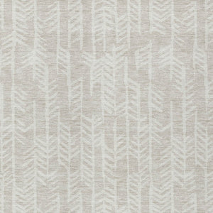 Homeroots 3' Beige And Ivory Tribal Washable Indoor Outdoor Area Rug - Durable, Stylish, Perfect For Any Space 9' X 12' Polyester 594074