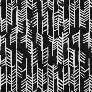 Homeroots 3' Beige And Ivory Tribal Washable Indoor Outdoor Area Rug - Durable, Stylish, Perfect For Any Space 3' X 5' Polyester 594076