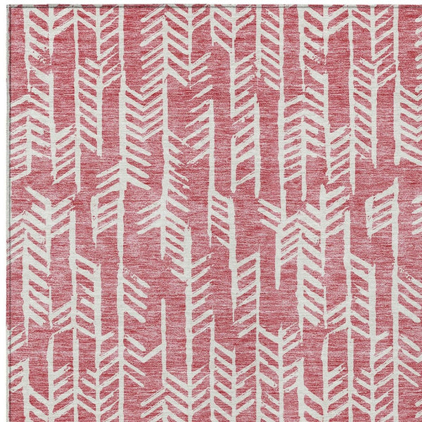 Homeroots 3' Beige And Ivory Tribal Washable Indoor Outdoor Area Rug - Durable, Stylish, Perfect For Any Space 9' X 12' Polyester 594086