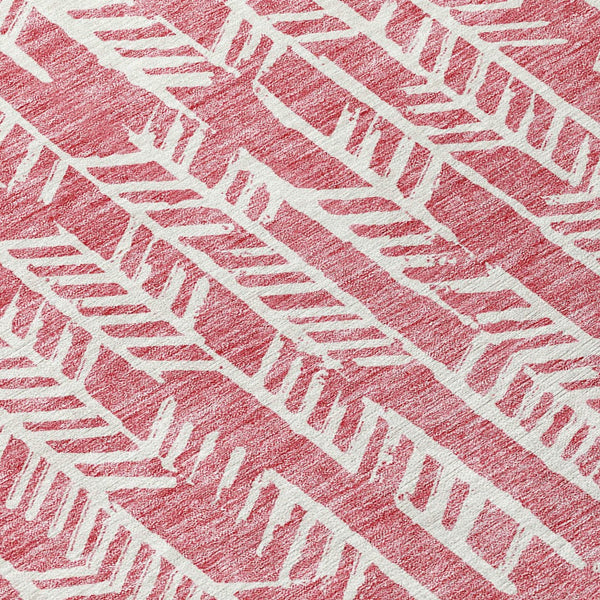 Homeroots 3' Beige And Ivory Tribal Washable Indoor Outdoor Area Rug - Durable, Stylish, Perfect For Any Space 10' X 14' Polyester 594087