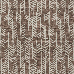 Homeroots 3' Beige And Ivory Tribal Washable Indoor Outdoor Area Rug - Durable, Stylish, Perfect For Any Space 10' X 14' Polyester 594093