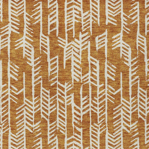 Homeroots 3' Beige And Ivory Tribal Washable Indoor Outdoor Area Rug - Durable, Stylish, Perfect For Any Space 3' X 5' Polyester 594094