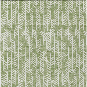 Homeroots 3' Beige And Ivory Tribal Washable Indoor Outdoor Area Rug - Durable, Stylish, Perfect For Any Space 3' X 5' Polyester 594100