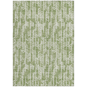 Homeroots 3' Beige And Ivory Tribal Washable Indoor Outdoor Area Rug - Durable, Stylish, Perfect For Any Space 10' X 14' Polyester 594105