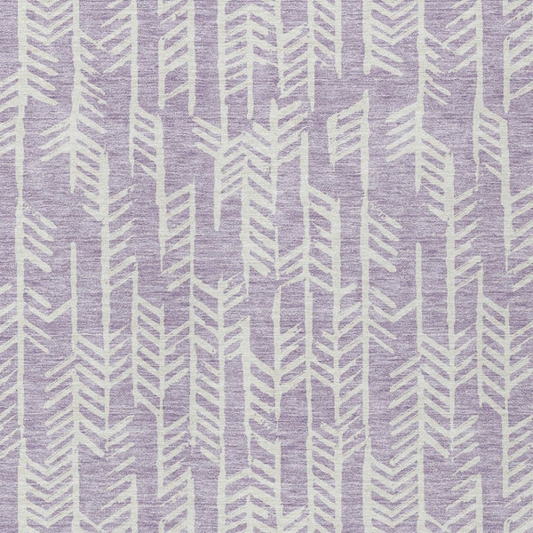 Homeroots 3' Beige And Ivory Tribal Washable Indoor Outdoor Area Rug - Durable, Stylish, Perfect For Any Space 5' X 8' Polyester 594119