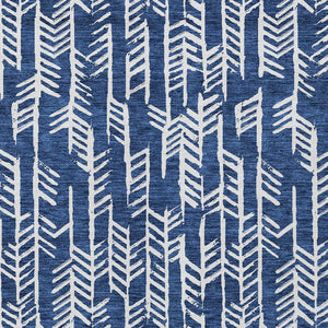 Homeroots 3' Beige And Ivory Tribal Washable Indoor Outdoor Area Rug - Durable, Stylish, Perfect For Any Space 9' X 12' Polyester 594128