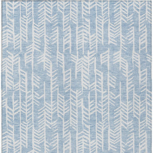 Homeroots 3' Beige And Ivory Tribal Washable Indoor Outdoor Area Rug - Durable, Stylish, Perfect For Any Space 5' X 8' Polyester 594131