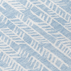 Homeroots 3' Beige And Ivory Tribal Washable Indoor Outdoor Area Rug - Durable, Stylish, Perfect For Any Space 8' Round Polyester 594132