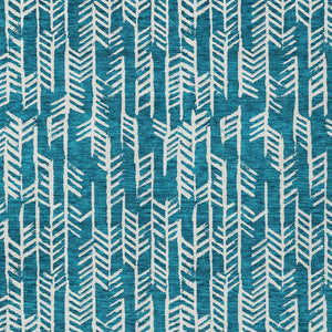 Homeroots 3' Beige And Ivory Tribal Washable Indoor Outdoor Area Rug - Durable, Stylish, Perfect For Any Space 8' X 10' Polyester 594139