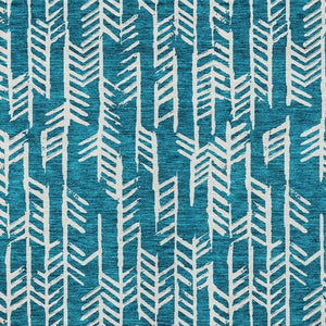 Homeroots 3' Beige And Ivory Tribal Washable Indoor Outdoor Area Rug - Durable, Stylish, Perfect For Any Space 8' X 10' Polyester 594139