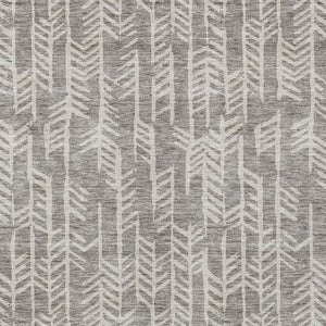 Homeroots 3' Beige And Ivory Tribal Washable Indoor Outdoor Area Rug - Durable, Stylish, Perfect For Any Space 5' X 8' Polyester 594143