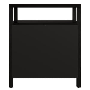 Butler Specialty Company Nora 27" Tall Nightstand With 3 Soft-close Drawers & Open Shelf For Storage Coffee Mdf,Acacia Wood,Pine Wood,Plywood,Veneers 5941451-butler