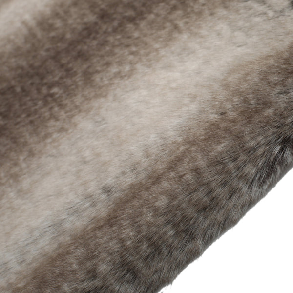 English Elm Christopher Knight Home® - THROW Luxurious Brown Faux Fur 50"x60" Cozy One-Sided Striped Plush Throw Blanket for Home Décor 59415.00
