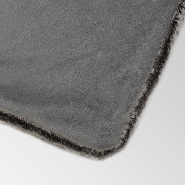 English Elm Christopher Knight Home® - THROW Luxurious Brown Faux Fur 50"x60" Cozy One-Sided Striped Plush Throw Blanket for Home Décor 59415.00