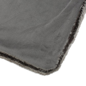 English Elm Christopher Knight Home® - THROW Luxurious Brown Faux Fur 50"x60" Cozy One-Sided Striped Plush Throw Blanket for Home Décor 59415.00