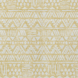 Homeroots 3' Black And Ivory Southwestern Washable Area Rug - Stylish Indoor/Outdoor Design For Any Space 3' X 5' Polyester 594202