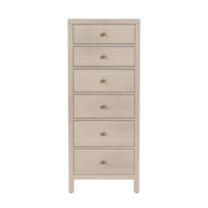 Butler Specialty Butler Nora 22" W Rectangular Wood Lingerie Chest - Elegant 6 Drawer Storage Solution In Taupe Taupe Mdf,Acacia Wood,Pine Wood,Plywood,Acacia Veneers 5942450-butler