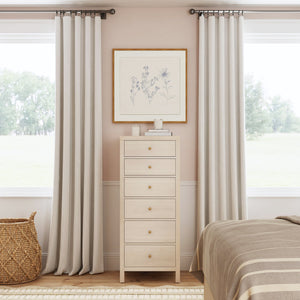 Butler Specialty Butler Nora 22" W Rectangular Wood Lingerie Chest - Elegant 6 Drawer Storage Solution In Taupe Taupe Mdf,Acacia Wood,Pine Wood,Plywood,Acacia Veneers 5942450-butler