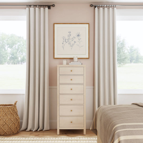 Butler Specialty Butler Nora 22" W Rectangular Wood Lingerie Chest - Elegant 6 Drawer Storage Solution In Taupe Taupe Mdf,Acacia Wood,Pine Wood,Plywood,Acacia Veneers 5942450-butler