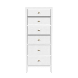 Butler Specialty Company Nora Elegant Wood Lingerie Chest – Stylish Storage Solution For Any Space White Mdf,Acacia Wood,Pine Wood,Plywood,Acacia Veneers 5942477-butler