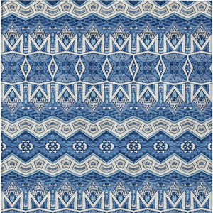 Homeroots 3' Stylish Moroccan Area Rug In Artichoke Green, Gray & Ivory - Washable For Indoor & Outdoor Use 3' X 5' Polyester 594304