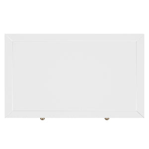 Butler Specialty Company Nora Nightstand - Stylish 3 Drawer Wood Design For Contemporary Bedrooms White Acacia Wood,Mdf,Pine Wood,Plywood,Veneers 5943304-butler