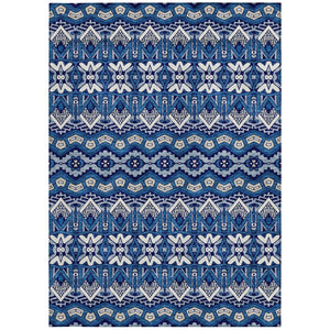 Homeroots 3' Stylish Moroccan Area Rug In Artichoke Green, Gray & Ivory - Washable For Indoor & Outdoor Use 10' X 14' Polyester 594339