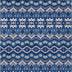 Homeroots 3' Stylish Moroccan Area Rug In Artichoke Green, Gray & Ivory - Washable For Indoor & Outdoor Use 10' X 14' Polyester 594339