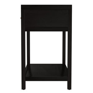 Butler Specialty Company Nora Rectangular Nightstand With Drawer & Open Shelf For Modern Elegance Coffee Acacia Wood,Mdf,Pine Wood,Plywood,Veneers 5943451-butler