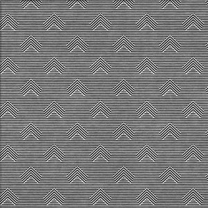 Homeroots 3' Artichoke Green & Ivory Geometric Washable Area Rug For Indoor And Outdoor Spaces, Durable Design 5' X 8' Polyester 594365