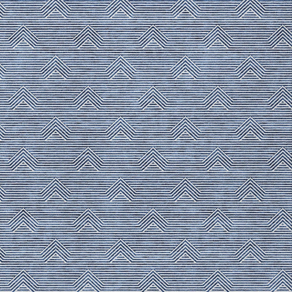 Homeroots 3' Artichoke Green & Ivory Geometric Washable Area Rug For Indoor And Outdoor Spaces, Durable Design 3' X 5' Polyester 594377