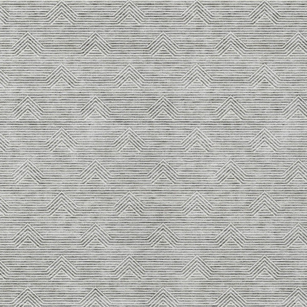 Homeroots 3' Artichoke Green & Ivory Geometric Washable Area Rug For Indoor And Outdoor Spaces, Durable Design 8' X 10' Polyester 594392