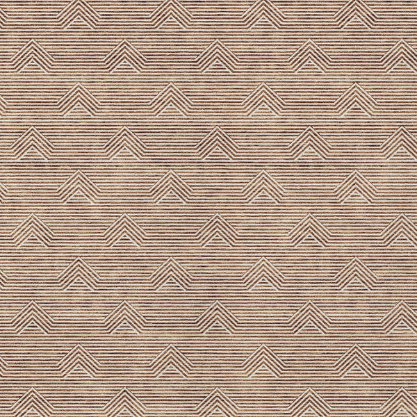 Homeroots 3' Artichoke Green & Ivory Geometric Washable Area Rug For Indoor And Outdoor Spaces, Durable Design 9' X 12' Polyester 594417