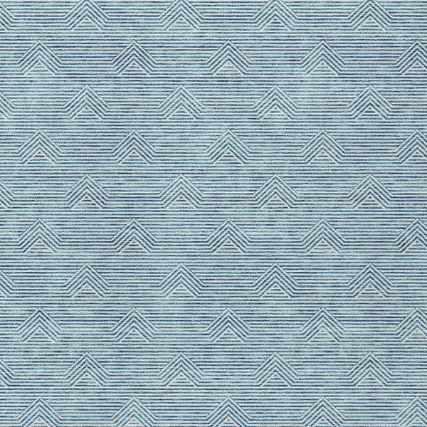 Homeroots 3' Artichoke Green & Ivory Geometric Washable Area Rug For Indoor And Outdoor Spaces, Durable Design 8' X 10' Polyester 594428