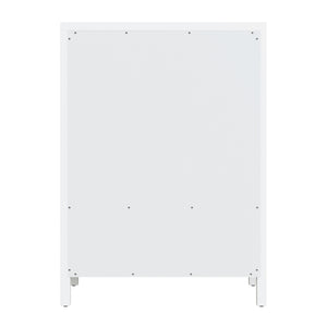 Butler Specialty Company Nora 5 Drawer Tall Dresser - Elegant Storage Solution For Any Bedroom Smooth White Mdf,Acacia Wood,Pine Wood,Veneers 5944304-butler