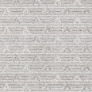 Homeroots 3' Artichoke Green & Ivory Geometric Washable Area Rug For Indoor And Outdoor Spaces, Durable Design 9' X 12' Polyester 594435